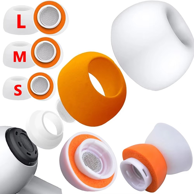 Earphone Foam Tip - Memory-Schaum-Ohrstöpsel für AirPods Pro 2, Silikon-Ersatz-Ohrstöpselkappen