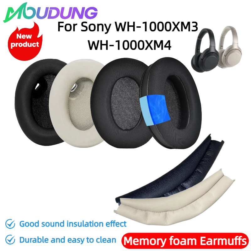 Sony Headphone Wh-1000Xm4 - MOUDUNG Ersatz-Ohrpolster für Sony WH-1000XM3 WH-1000XM4