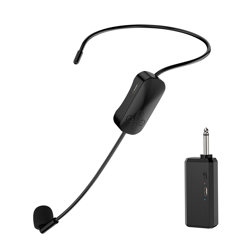 Noise Cancelling Headphone - FUHAM M5 Pro Kabelloses Headset-Mikrofon Sprachverstärker