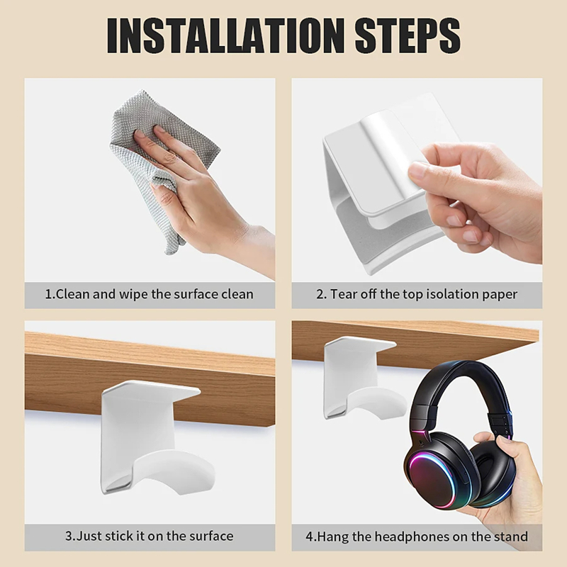 Universeller Kopfhörerständer, – Headphone Stand Desk Bewertung und Preis