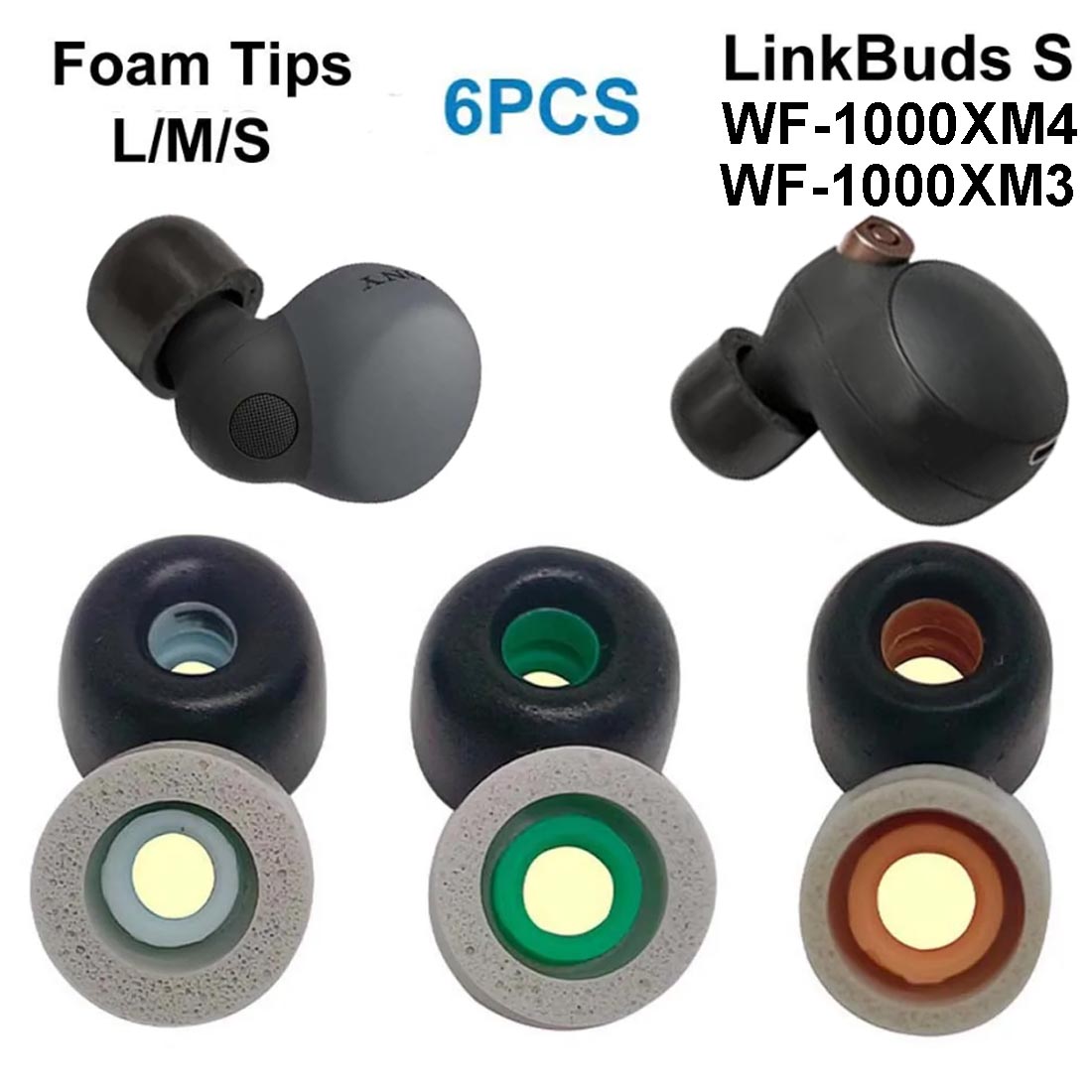 Memory Foam Ohrstöpsel für Son – Earphone Foam Tip Bewertung und Preis