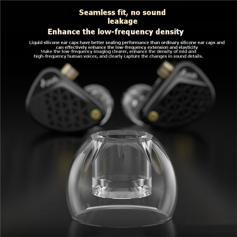 A23F-Silikon-Ohrstöpsel für KZ – Silicone Ear Tip Replacement Bewertung und Preis