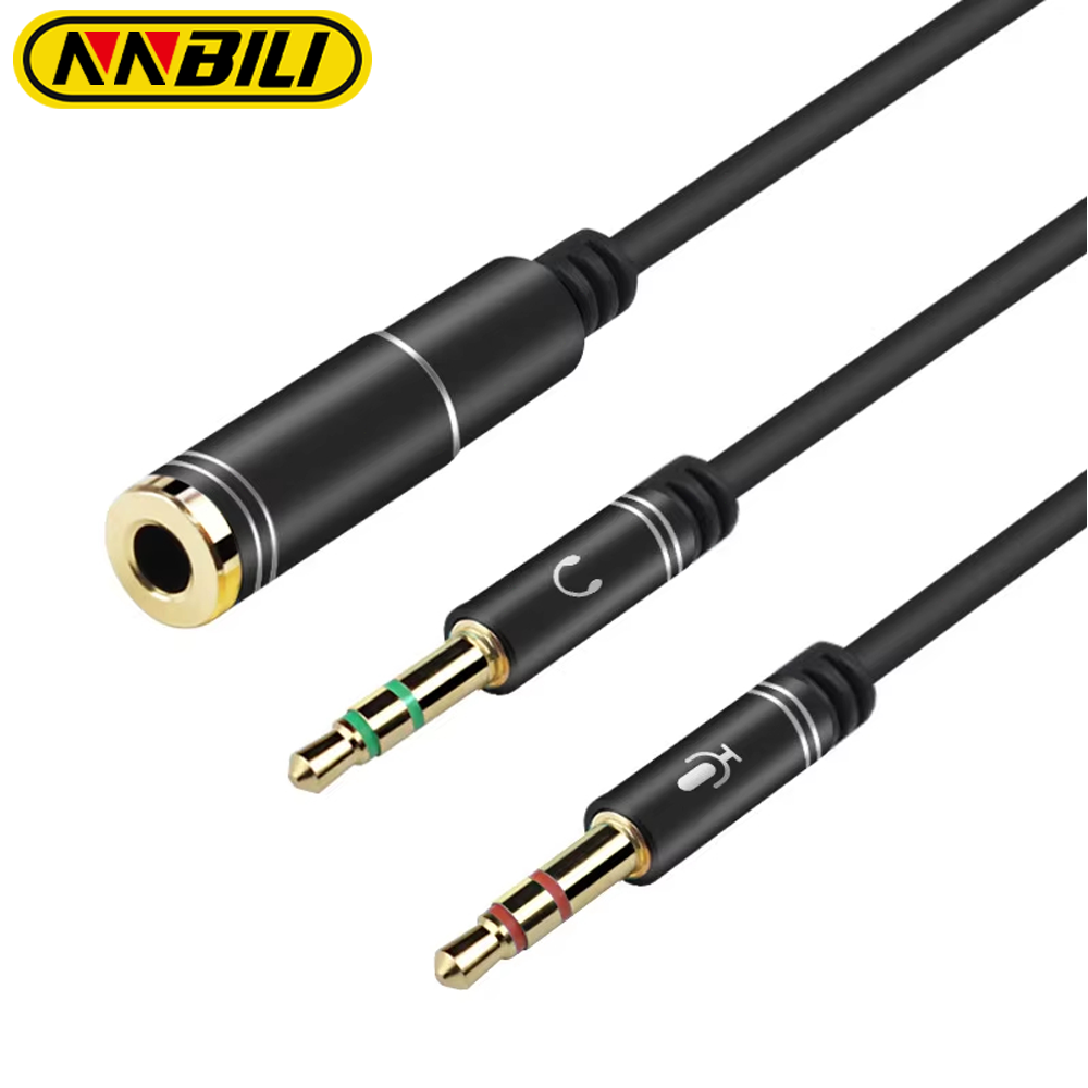 NNBILI Mini Jack 3,5 Mikrofon- – Earphone Splitter Jack Bewertung und Preis