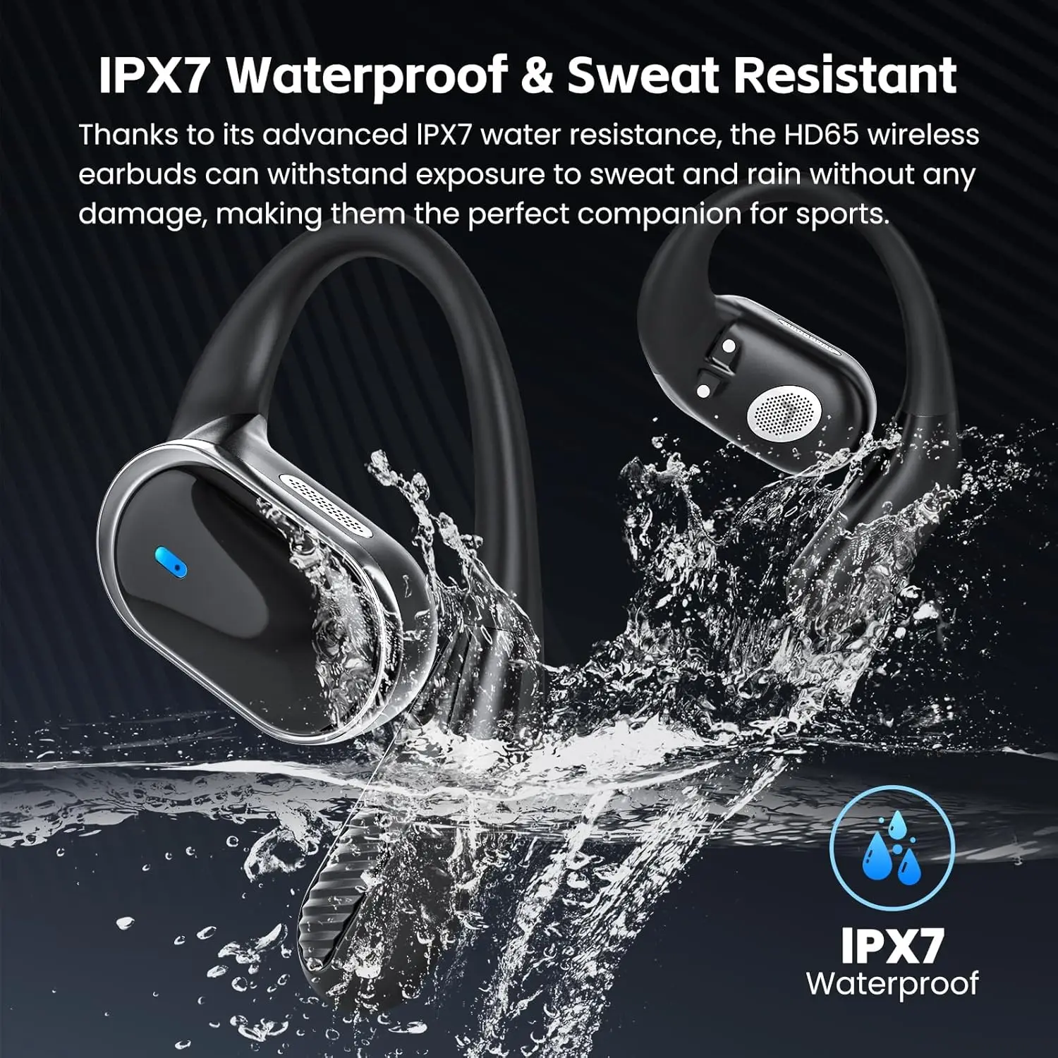 Bluetooth-Ohrhörer, kabellose  – Sports Earphone Hook Bewertung und Preis